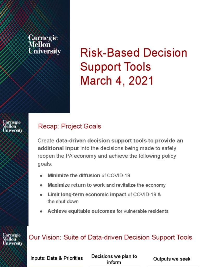 Risk Based Decision Support Tool 03-04-2021 | PDF