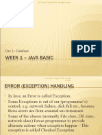 Week 1 Day 2 – Java Basic