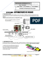 Devoir de Synthèse N°1 - Technologie Système automatique de sciage - 3ème Technique (2010-2011) Mr heni abdellatif