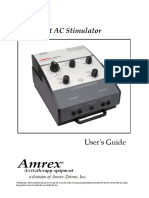 Amrex: MS324A Low Volt AC Stimulator