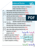 Distillation tray diagram