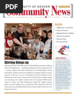 Download 2011 March Community News by University of Denver SN49732791 doc pdf