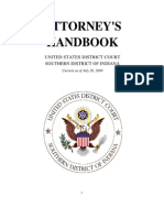 Attorney'S Handbook: United States District Court Southern District of Indiana