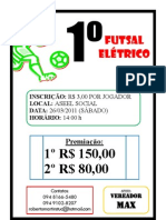 1º Futsal Elétriko Branco