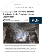 The Strangely True Connection Between Scientology, The Jet Propulsion Lab, and Occult Sorcery