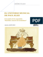 El Universo Musical de Paul Klee