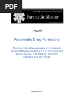 Download Paramedic Drugs In EMS by sarge299 SN49741307 doc pdf