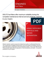 Parts and Engines: Genuine DEUTZ Fuel Filters