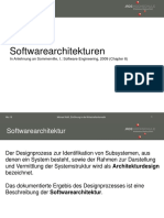 Softwarearchitekturen 2019