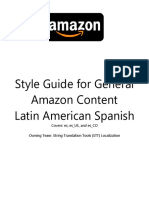Amazon STT Style Guide - Spanish (Latin American) - 2021 01 26