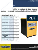 Ficha Tecnica de Secadores de Aire ADH 30 Min