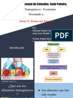 TRANSGÉNICOS Expociciòn Economía