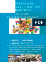 Importancia Del Servicio Al Cliente en Baby Toys