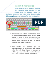 Utilización de mayúsculas