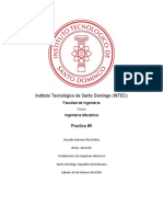 Instituto Tecnológico de Santo Domingo (INTEC) : Facultad de Ingeniería Ingeniería Mecánica
