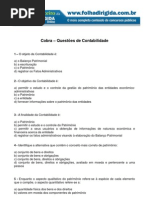 questões de contabilidade