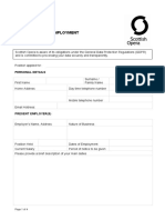 Job Application Form 33752