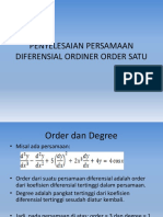 PERSAMAAN DIFERENSIAL ORDINER Reguler