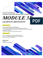 Module 3B Study Notebook 