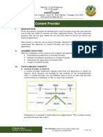 Module 9: Content Provider: Gordon College