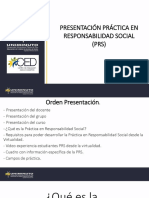 PRS Presentación práctica responsabilidad social