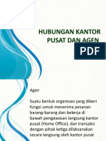 Hubungan Kantor Pusat Dan Agen