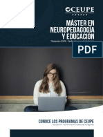 Master en Neuropedagogia y Educacion