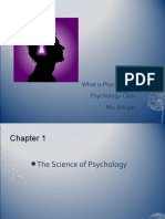What Is Psychology? Psychology Class Ms. Artigas