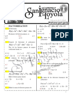 Factorización de polinomios