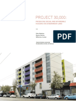 Project 3000 Producing Social and Affordable Housing On Government Land