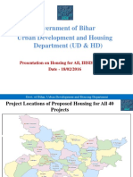 Government of Bihar Urban Development and Housing Department (UD & HD)