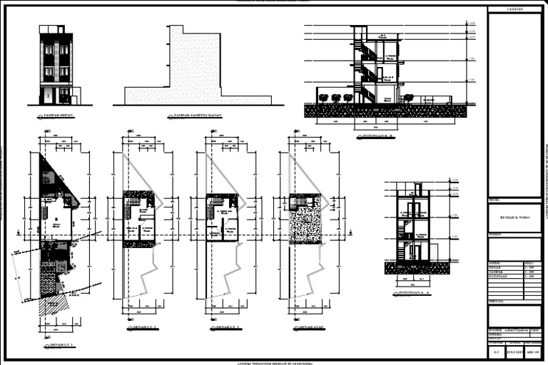 RUKO JL. RAYA CILEDUK NO. 234 H (CIPULIR) - Model | PDF