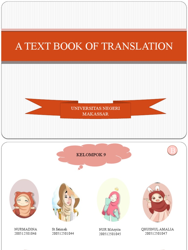 Textbook on Translation Principles | PDF | Translations | Adjective
