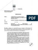 DCR-5-66.034 COMPETENCIA DE LOS SECTORES EN MATERIA DE REINT
