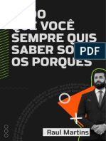 Tudo Que Você Sempre Quis Saber Sobre Porquês - Raul Martins