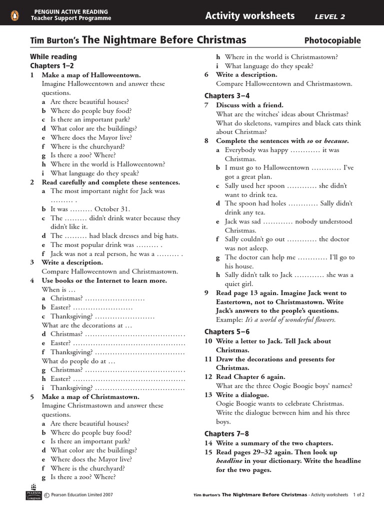 halloween & christmas activities | pdf | santa claus