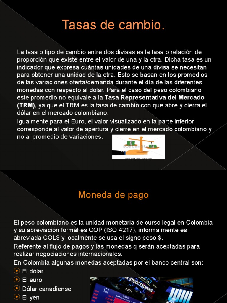 Tasas de Cambio y Riesgos Internacionales | PDF | Tipo de cambio | Moneda