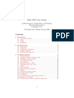 StdML.net User Guide