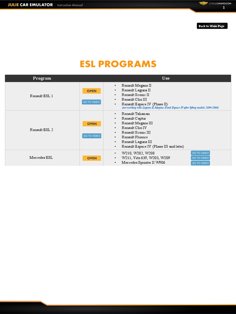 ESL Programs | PDF