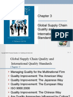 Global Supply Chain Quality and International Quality Standards