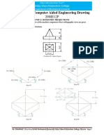 20ME12P Unit 04 Orthographic To Isometric Projections