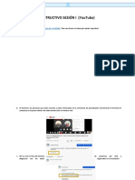 Instructivo Sesión I (Youtube)