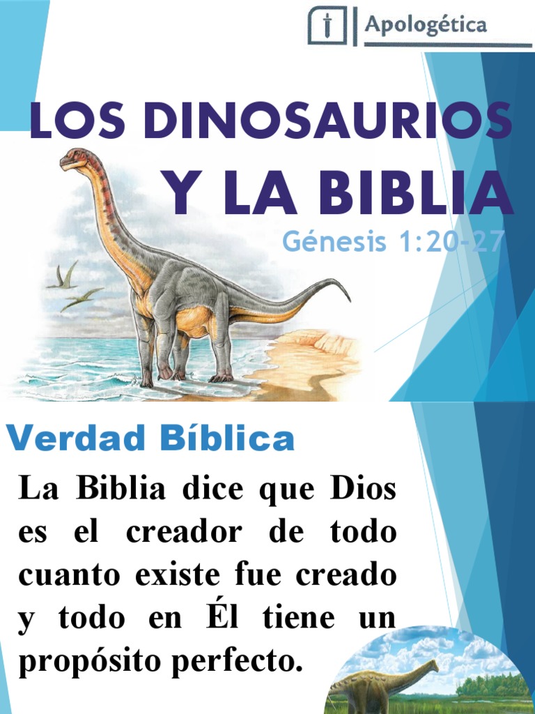 Los Dinosaurios y La Biblia | PDF | Libro del Génesis | Dios