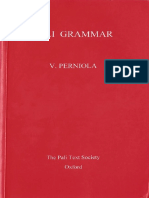 V. Perinola - Pali Grammar-Pali Text Soc. (1987)
