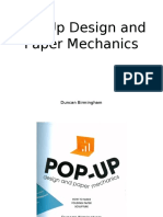 Pop Up Design and Paper Mechanics