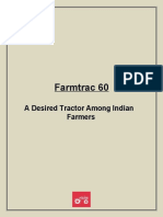 Farmtrac 60 A Desired Tractor Among Indian Farmers