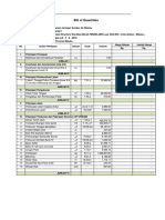 Bill of Quantities