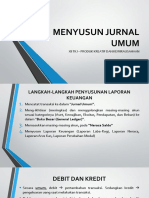 Menyusun Jurnal Umum