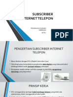 Subscriber Internet Telepon