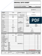 CS Form No. 212 Revised Personal Data Sheet 2